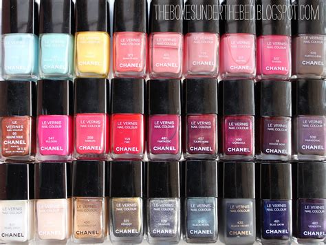 sephora vernis chanel|Chanel le vernis colors.